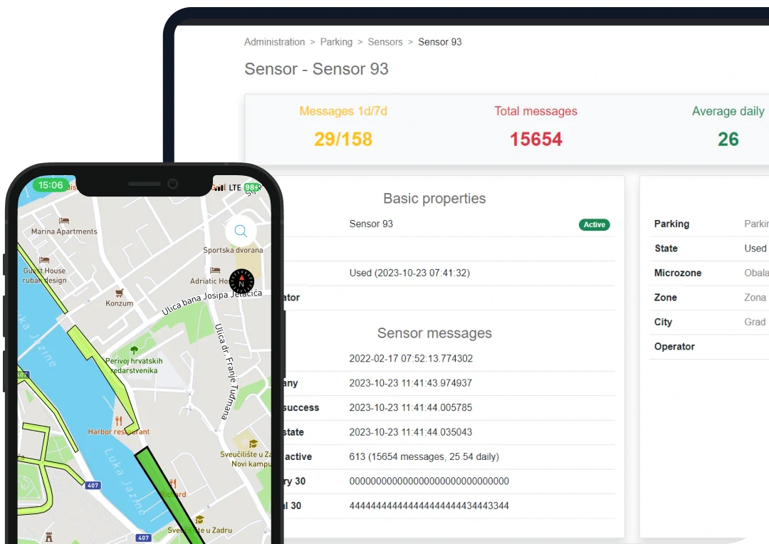 Primjer mobilne aplikacije i pozadinskog sučelja